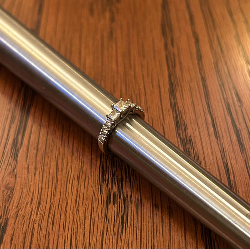 Celebration Grand 9-Diamond Ring | 1.28 TCW | Ideal Cut | Size 5