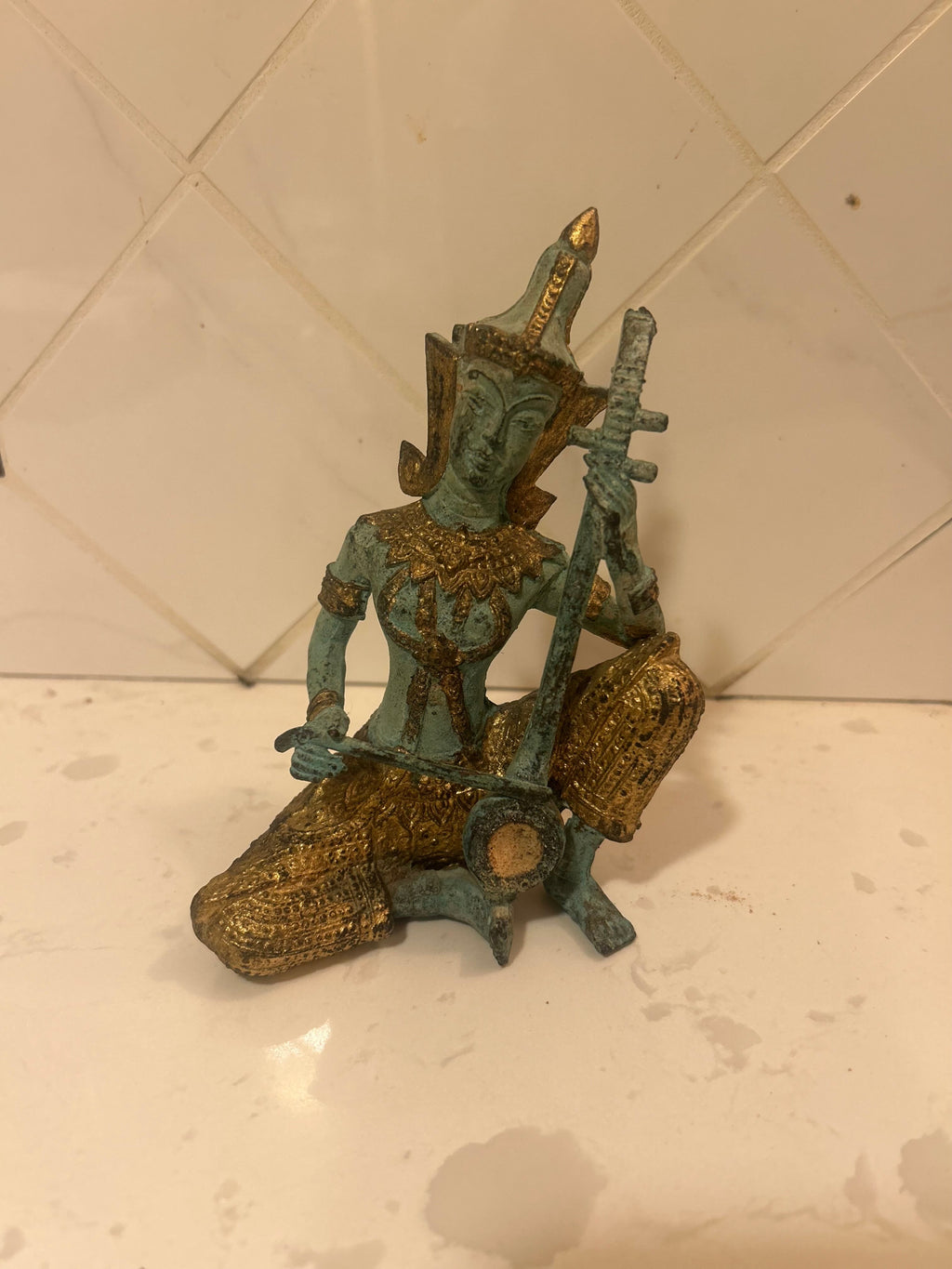 Solid Bronze Thai Statue